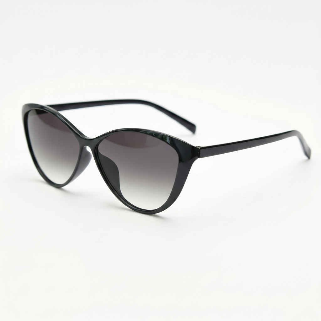 Carol Grey Gradient Lens Sunglasses Side View