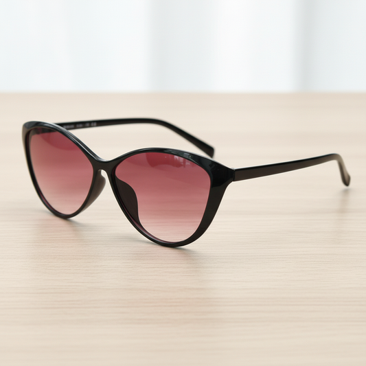 Carol Pink Gradient Lens Sunglasses Lifestyle Shot