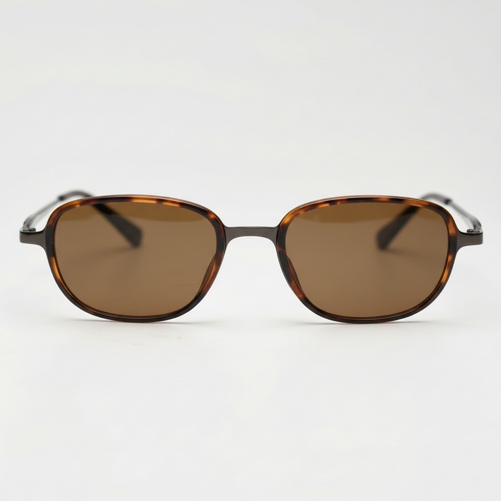 Dale Brown Tinted Lens Sunglasses Front View