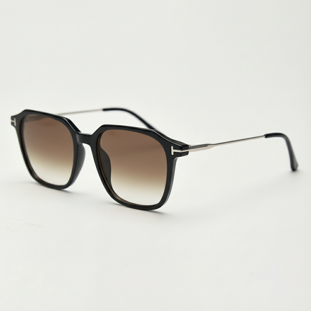 Elma Brown Gradient Lens Sunglasses Side View