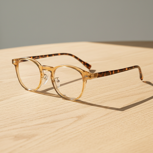 Gail Clear Clear Lens Glasses Lifestyle Shot
