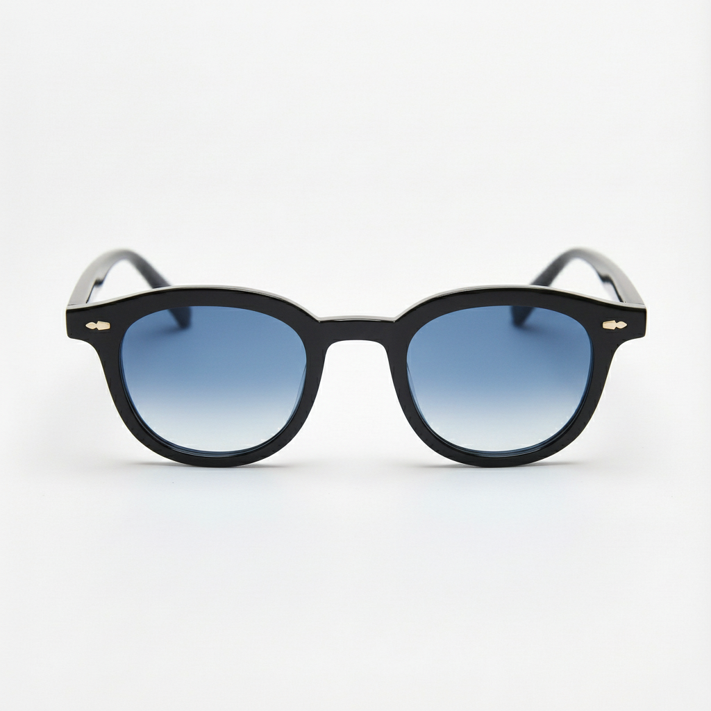Joyce Blue Gradient Lens Sunglasses Front View