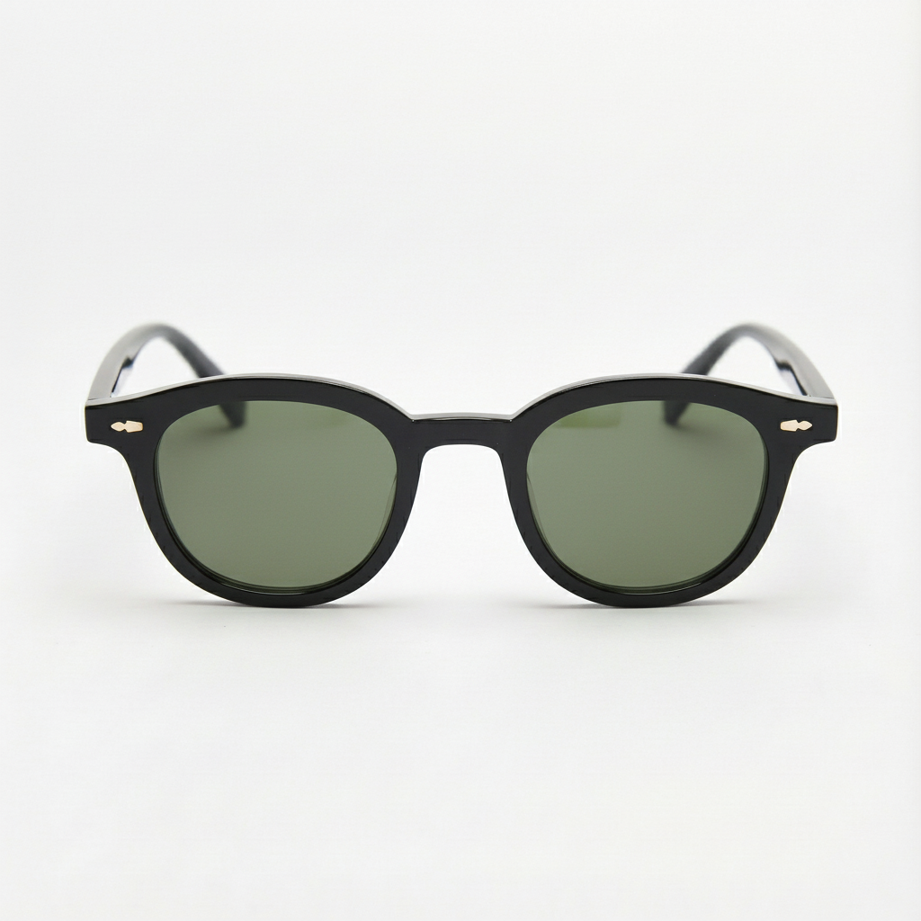 Joyce Green Tinted Lens Sunglasses Front View
