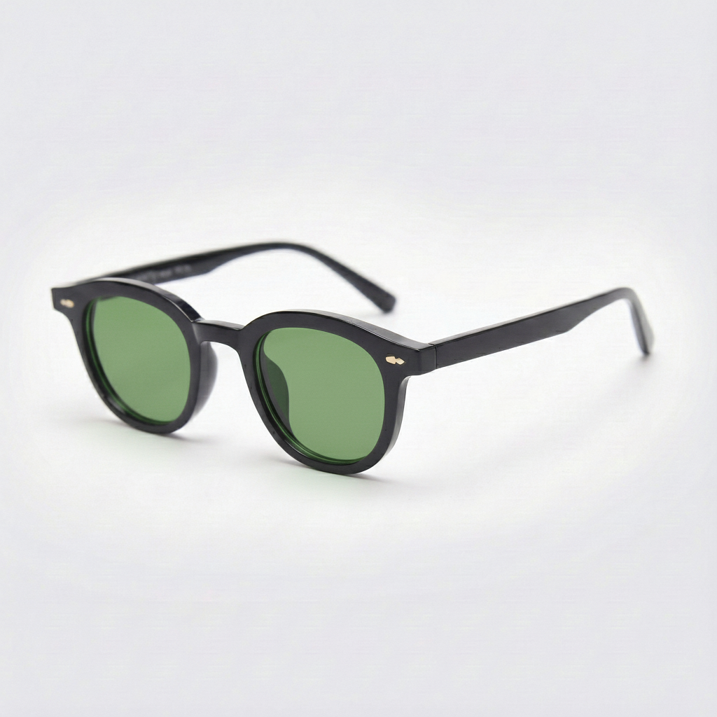 Joyce Green Tinted Lens Sunglasses Side View