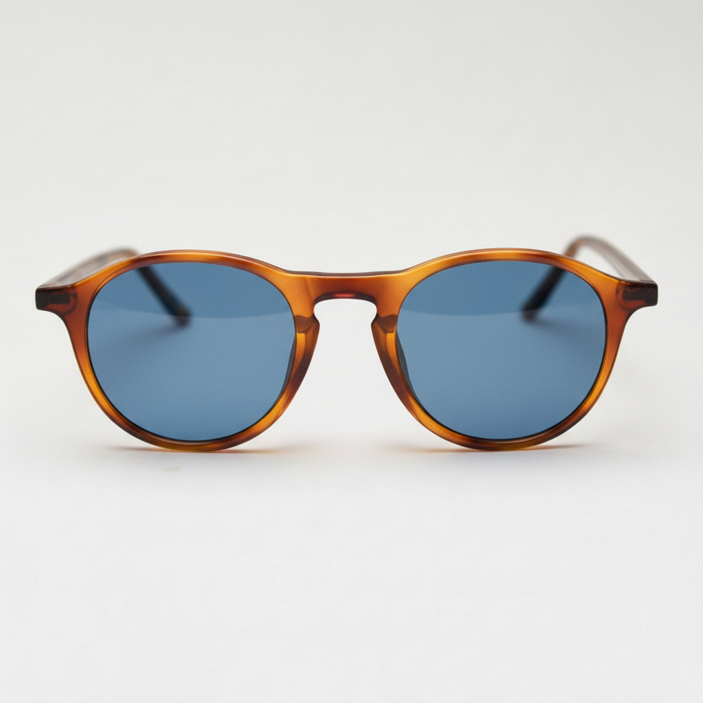 Moira Blue Tinted Lens Sunglasses Front View