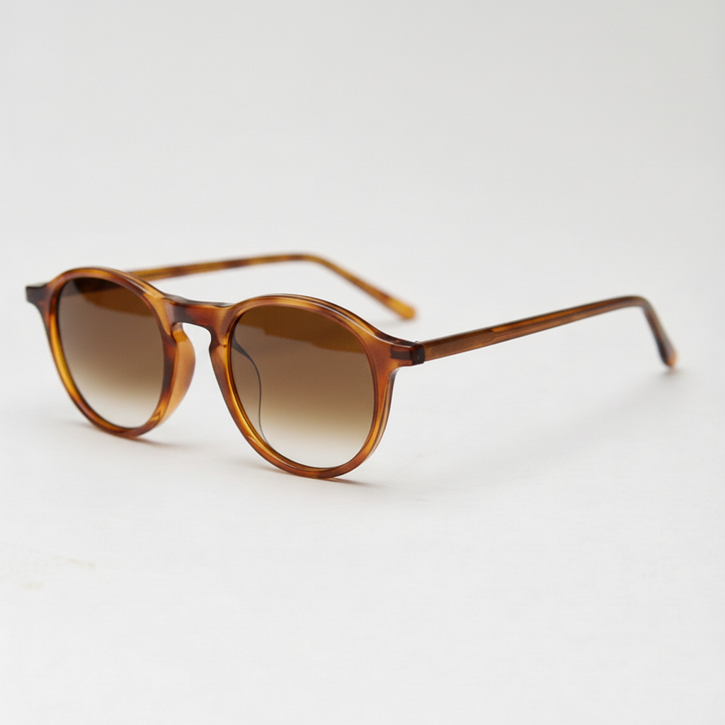 Moira Brown Gradient Lens Sunglasses Side View