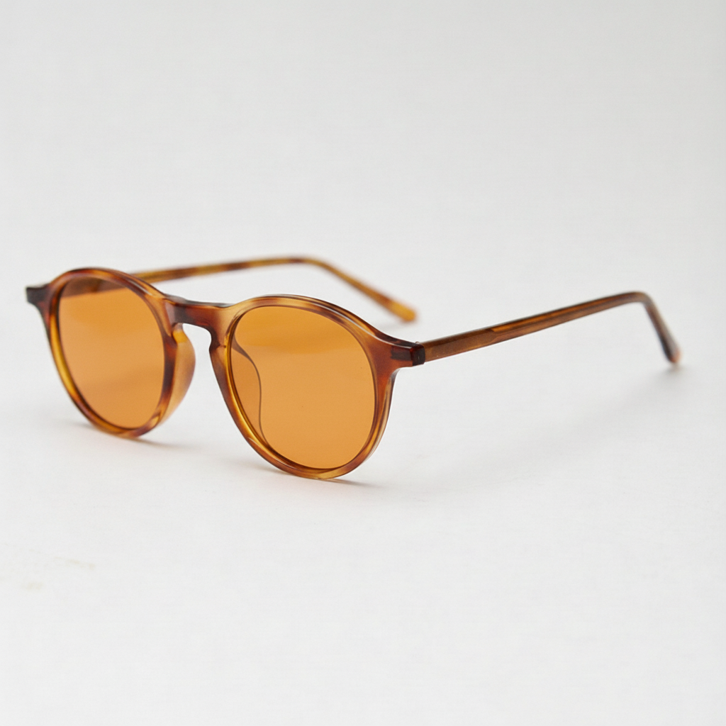 Moira Orange Tinted Lens Sunglasses Side View