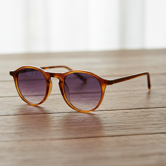 Moira Purple Gradient Lens Sunglasses Lifestyle Shot