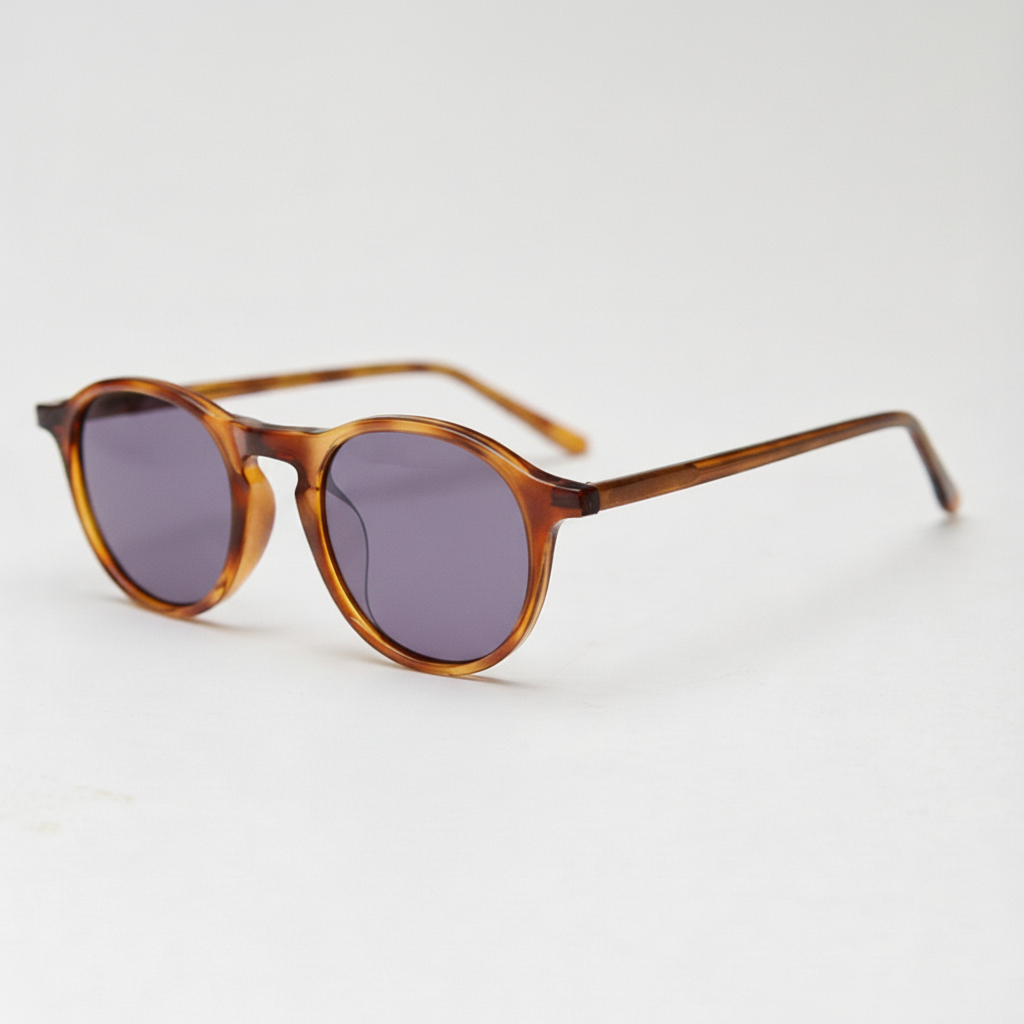 Moira Purple Tinted Lens Sunglasses Side View