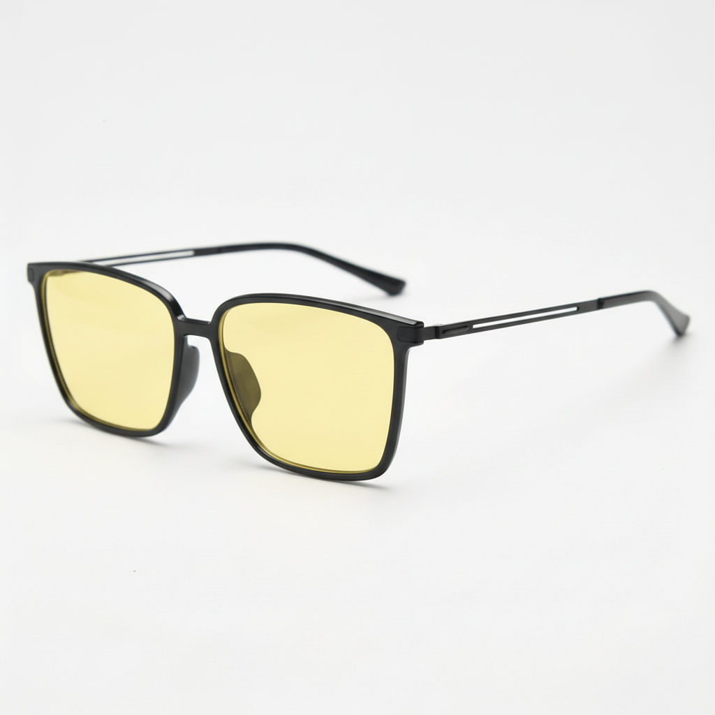 Sally Yellow Tinted Lens Sunglasses Side View