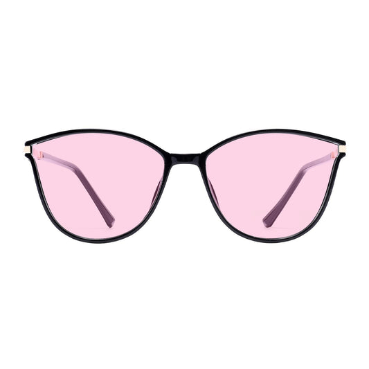 TXOME Sunny Bling Cat Eye Frame Tint Sunglasses