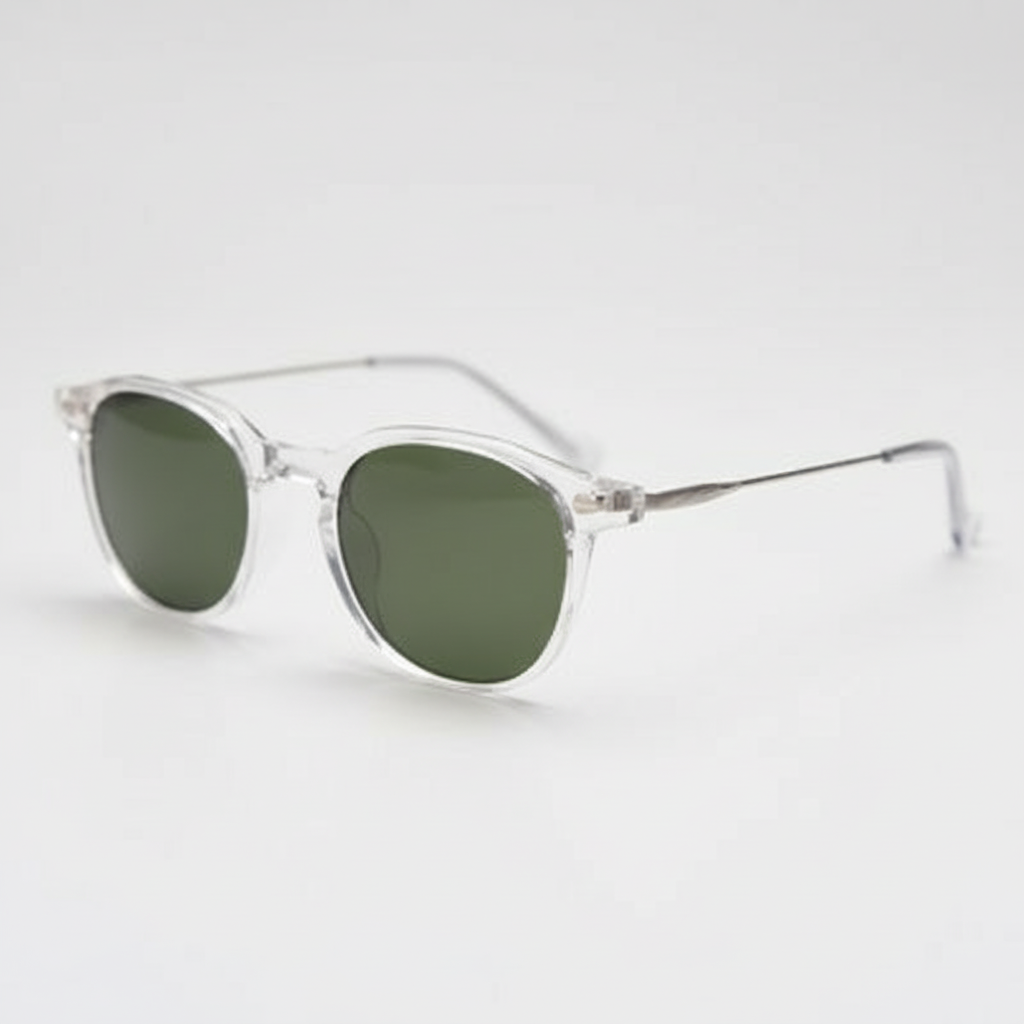 Lora Green Tinted Lens Sunglasses Side View