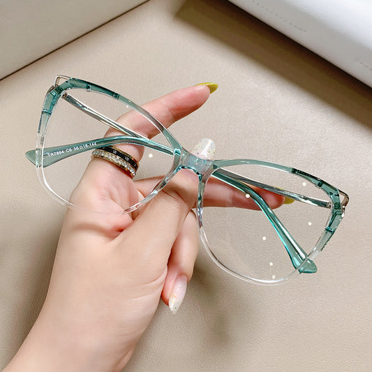 TXOME Spring Clear Frame Glasses