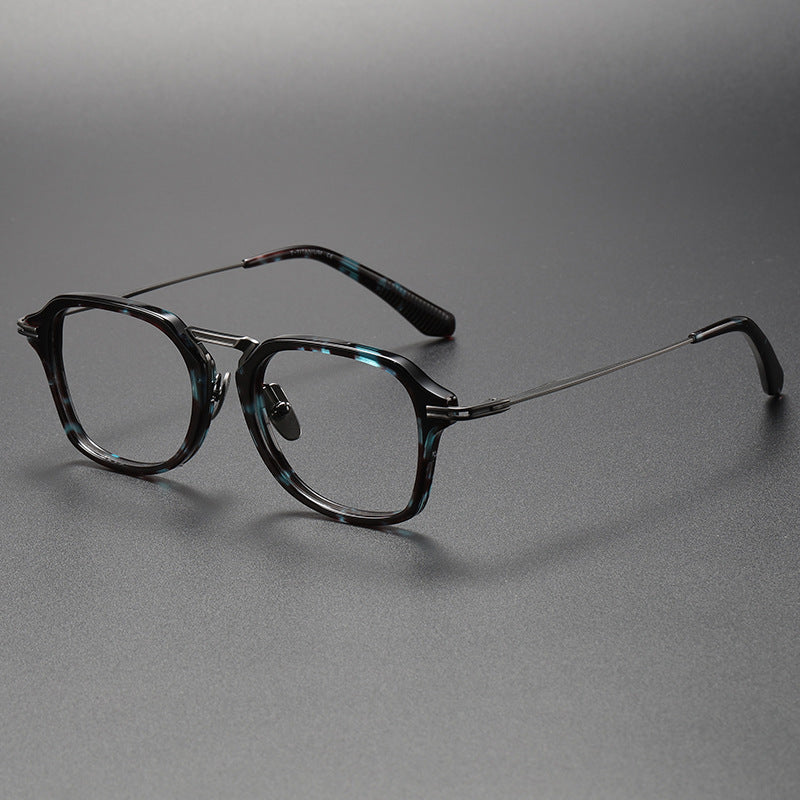 TXOME Tobey Titanium Vintage  Square Glasses