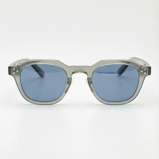 April Blue Tinted Lens Sunglasses Front View