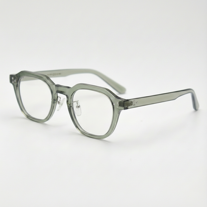 April Clear Clear Lens Glasses Side View