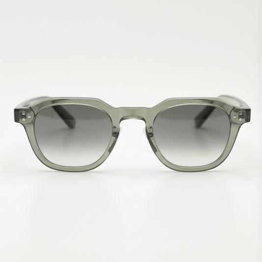 April Grey Gradient Lens Sunglasses Front View