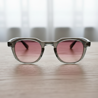 April Pink Gradient Lens Sunglasses Lifestyle Shot