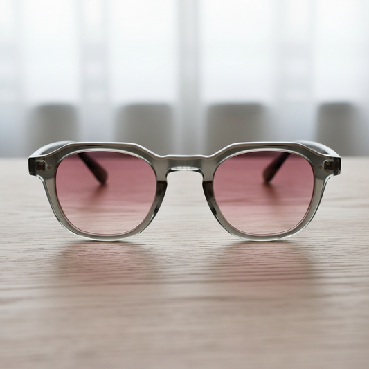 April Pink Gradient Lens Sunglasses Lifestyle Shot