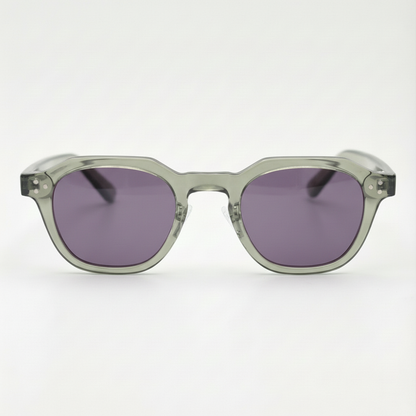 April Purple Tinted Lens Sunglasses Front View