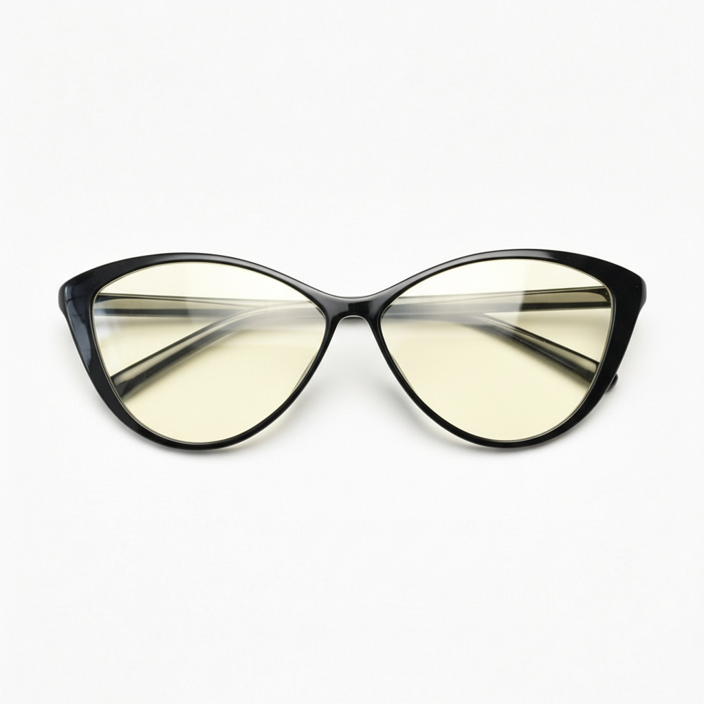 Carol Blue Light Blue Light Lens Glasses Front View