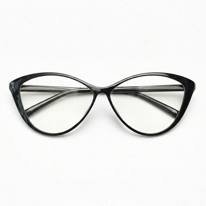 Carol Clear Clear Lens Glasses Front View