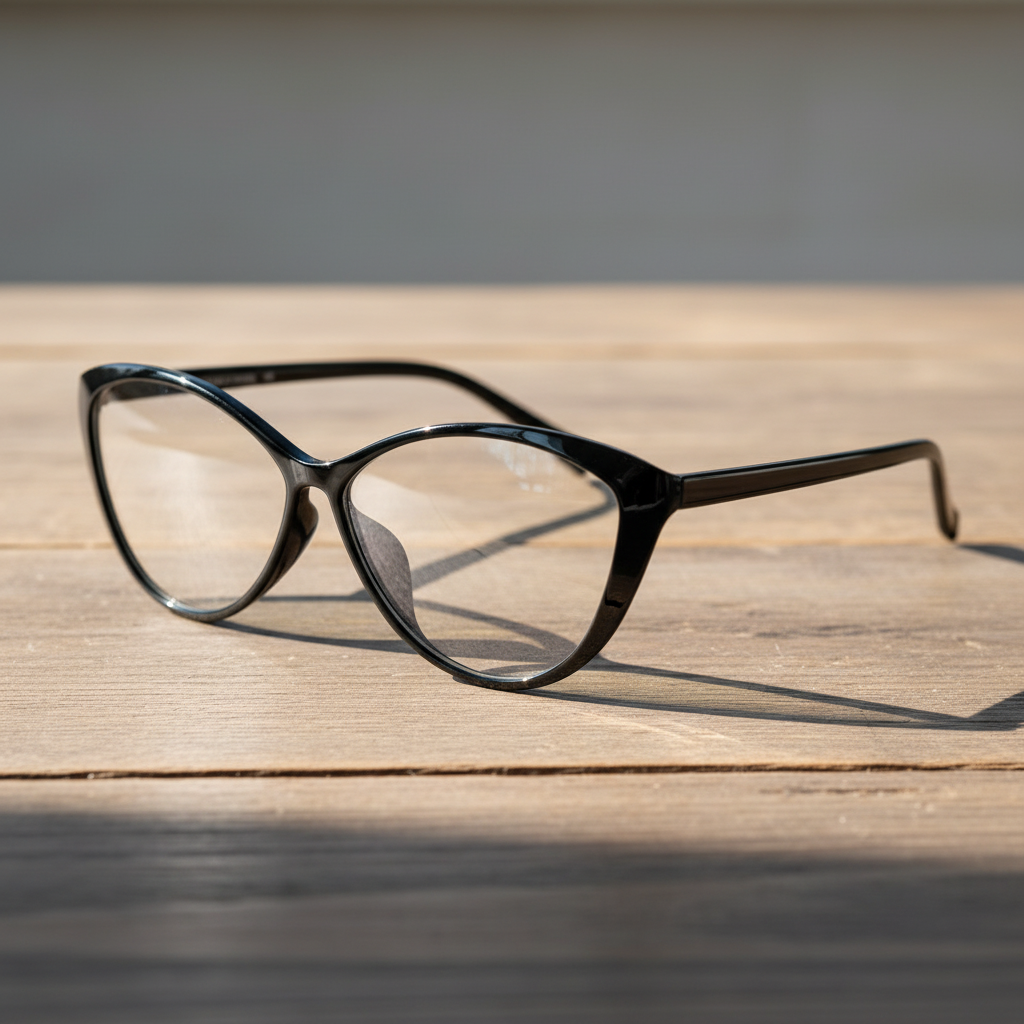 Carol Clear Clear Lens Glasses Lifestyle Shot