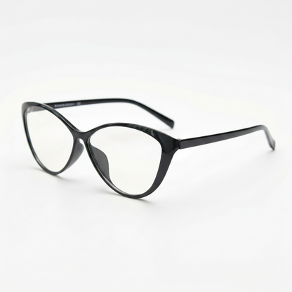 Carol Clear Clear Lens Glasses Side View