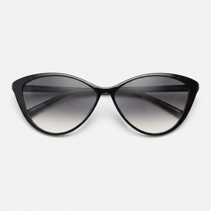 Carol Grey Gradient Lens Sunglasses Front View