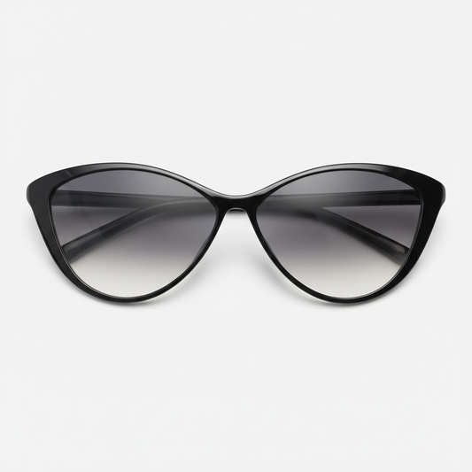 Carol Grey Gradient Lens Sunglasses Front View