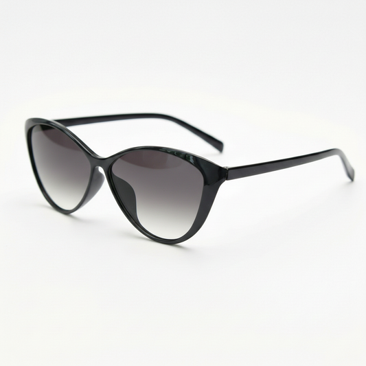 Carol Grey Gradient Lens Sunglasses Side View