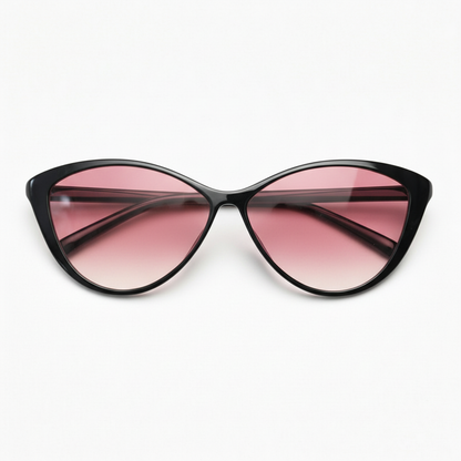Carol Pink Gradient Lens Sunglasses Front View