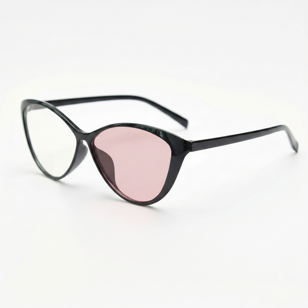 Carol Pink Photochromic Lens Glasses Side View
