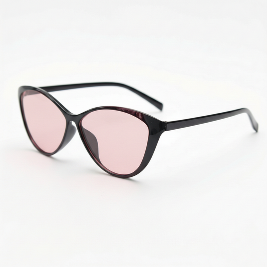 Carol Pink Tinted Lens Sunglasses Side View