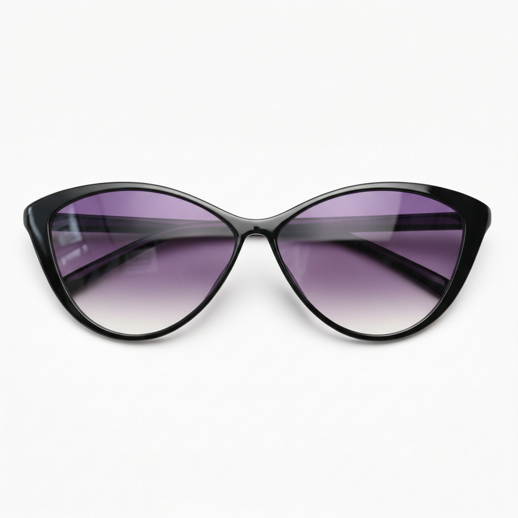 Carol Purple Gradient Lens Sunglasses Front View