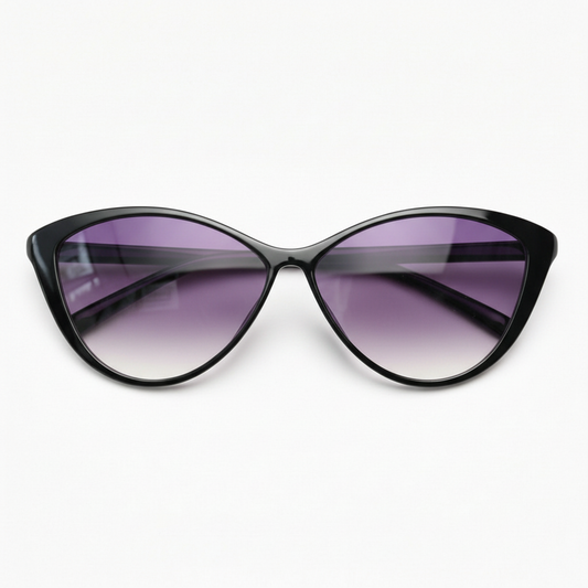 Carol Purple Gradient Lens Sunglasses Front View