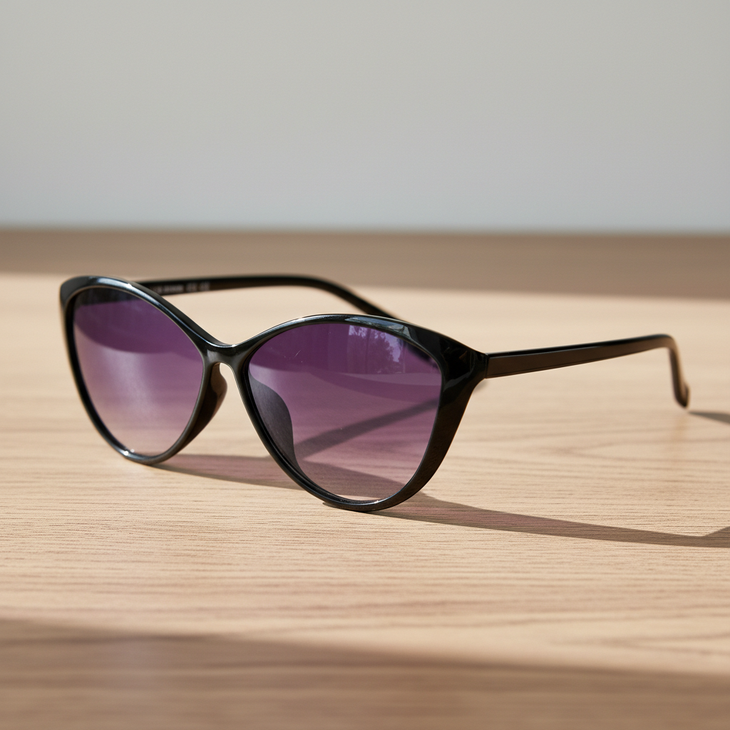 Carol Purple Gradient Lens Sunglasses Lifestyle Shot