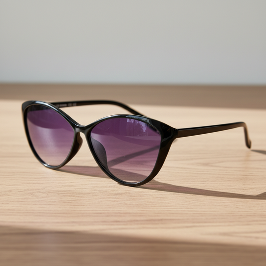 Carol Purple Gradient Lens Sunglasses Lifestyle Shot