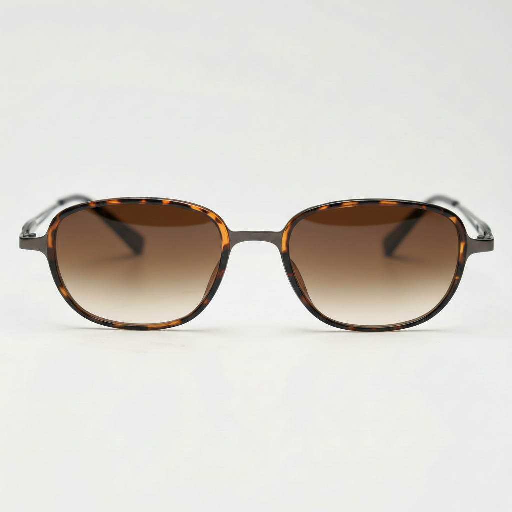 Dale Brown Gradient Lens Sunglasses Front View