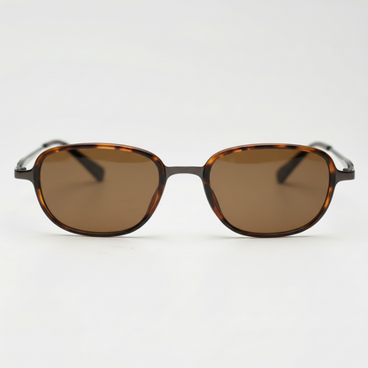 Dale Brown Tinted Lens Sunglasses Front View