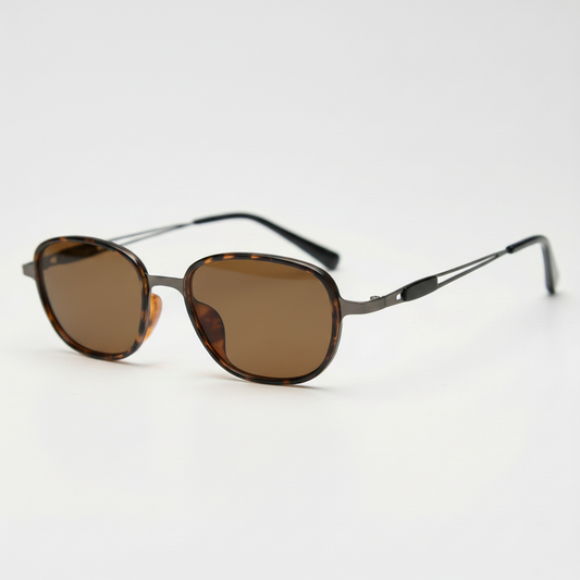 Dale Brown Tinted Lens Sunglasses Side View