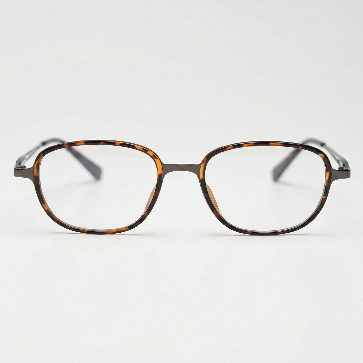 Dale Clear Clear Lens Glasses Front View