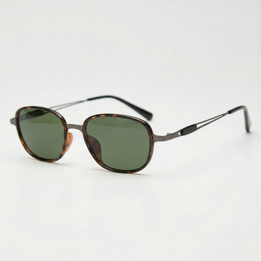 Dale Green Tinted Lens Sunglasses Side View