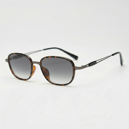 Dale Grey Gradient Lens Sunglasses Side View