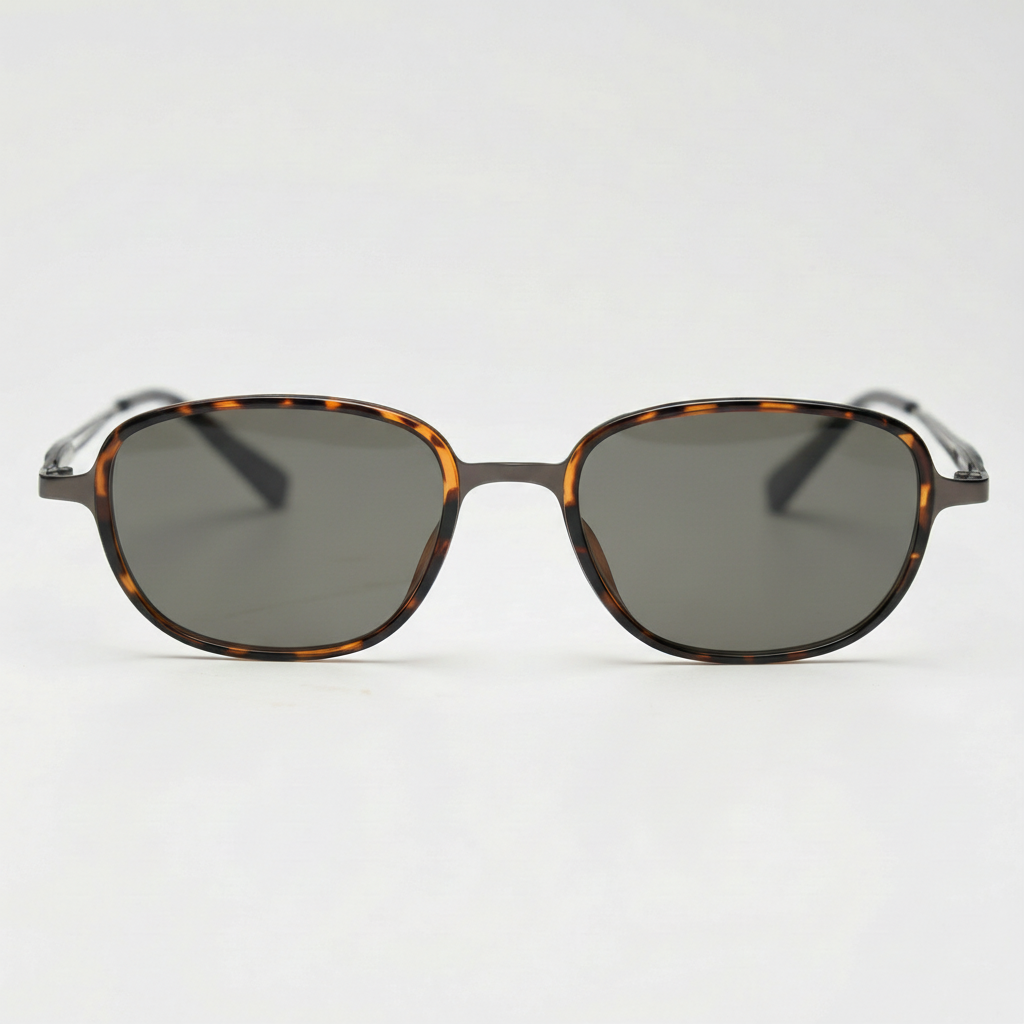 Dale Grey Tinted Lens Sunglasses Front View