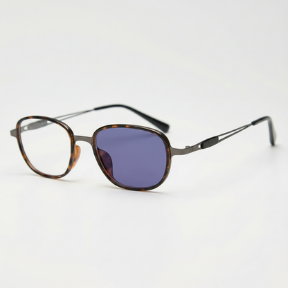 Dale Purple Photochromic Lens Glasses Side View