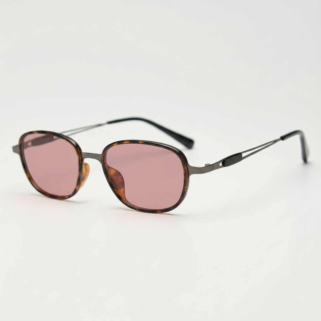 Dale Rose Tinted Lens Sunglasses Side View