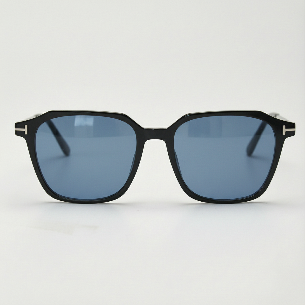 Elma Blue Tinted Lens Sunglasses Front View