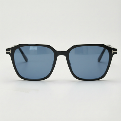 Elma Blue Tinted Lens Sunglasses Front View