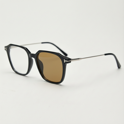 Elma Brown Photochromic Lens Glasses Side View